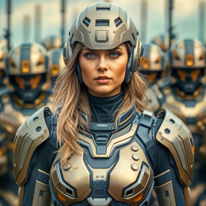 Female Sci-Fi Character Image No. 2