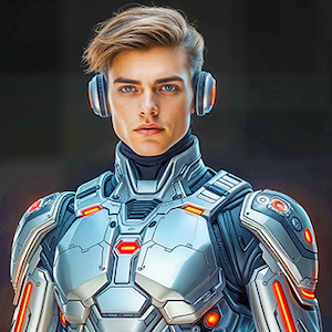 Male Sci-Fi Character Image No. 2