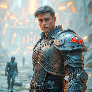 Male Sci-Fi Character Image No. 3